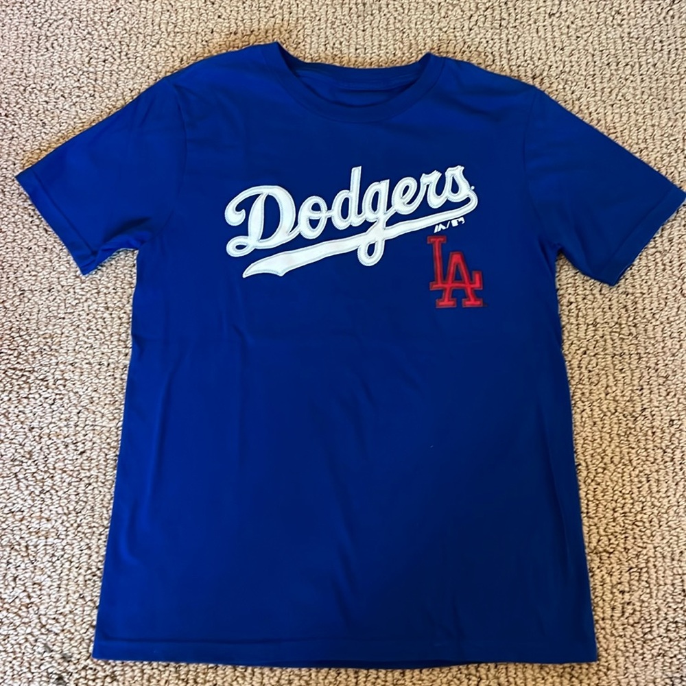 Dodgers MLB Genuine Merchandise Boys 10-12 Medium Shirt